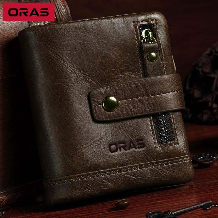 RA63C ORAS Genuine Leather Wallet for Men