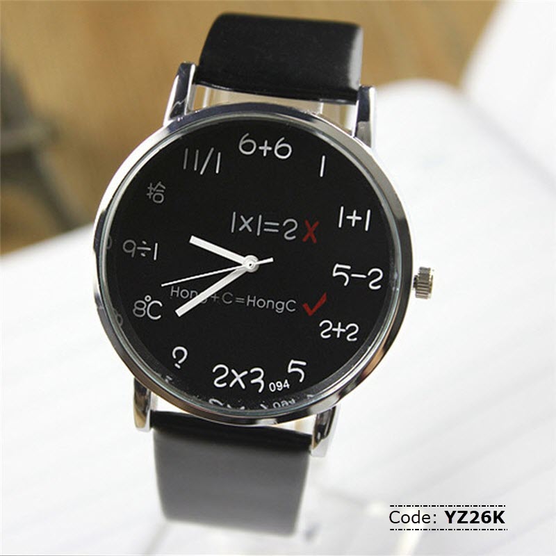 YZ26K YAZOLE Math Watch for Men