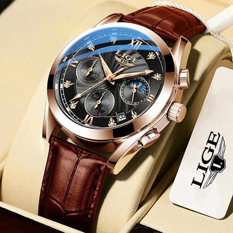 LG81 Lige8912 Chronograph Watch