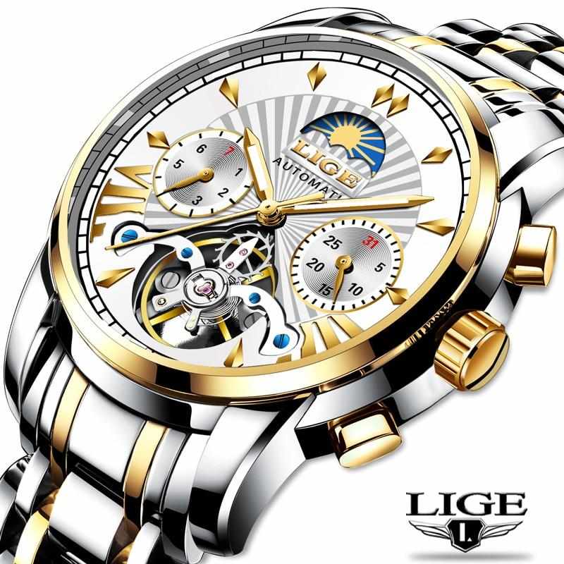 LG74W Lige 9968 Automatic Watch