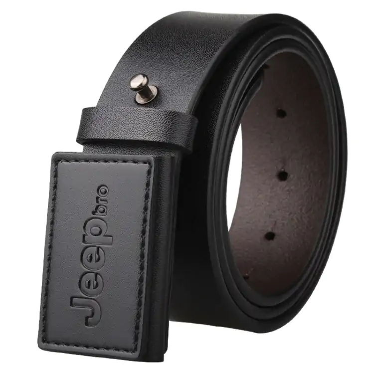 B251 Jeep bro Genuine Leather Belt for Men