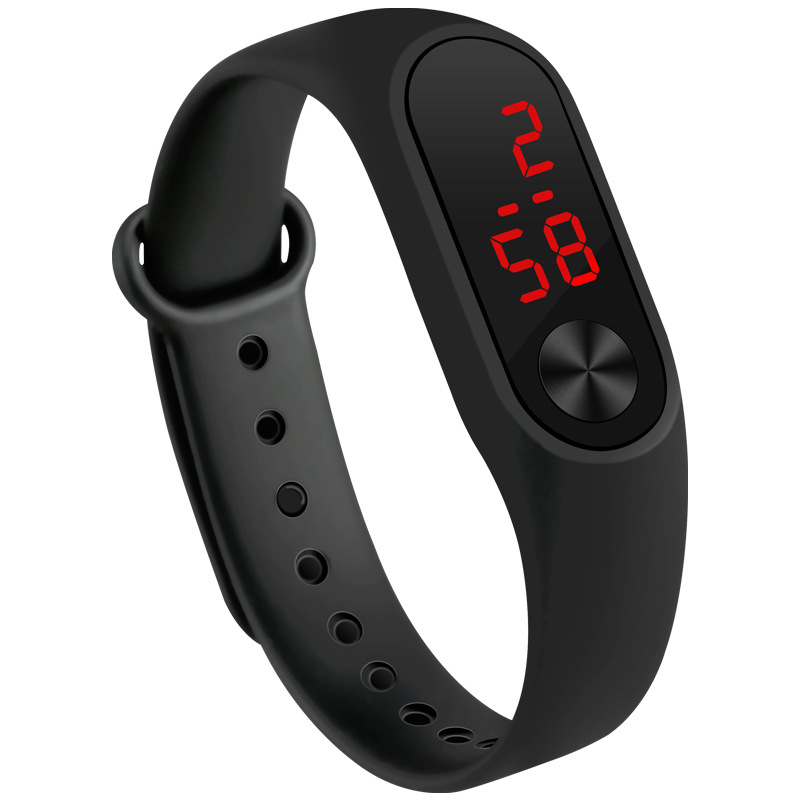Silicone Bracelet LED Digital Watch