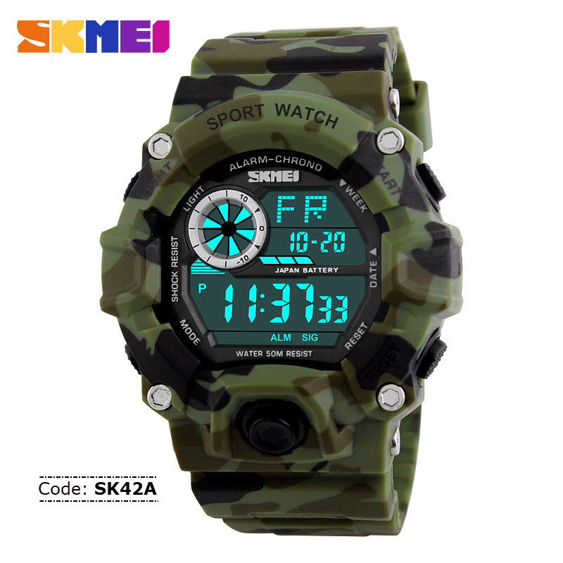 SK42A SKMEI 1019 Military Sports Watch