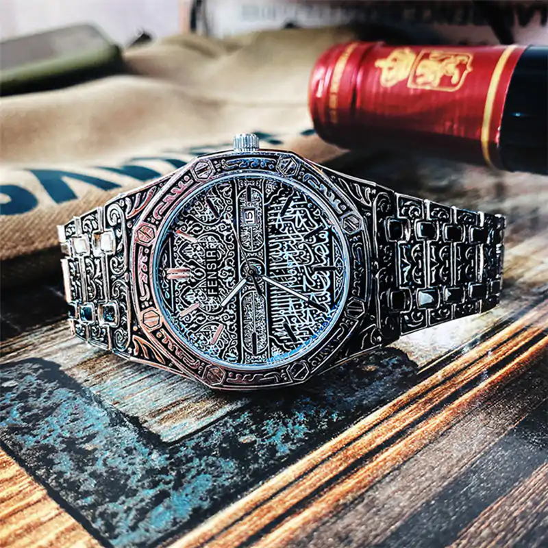 K1301 FENSIR Islamic Watch for Men