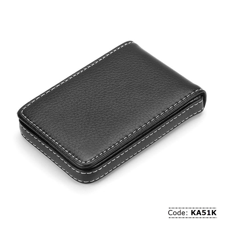 KA51K Leather Magnetic Card Holder