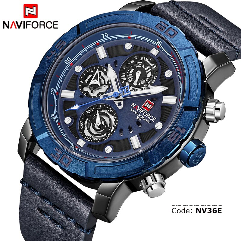NV36E NAVIFORCE NF 9139 Chronograph Watch for Men