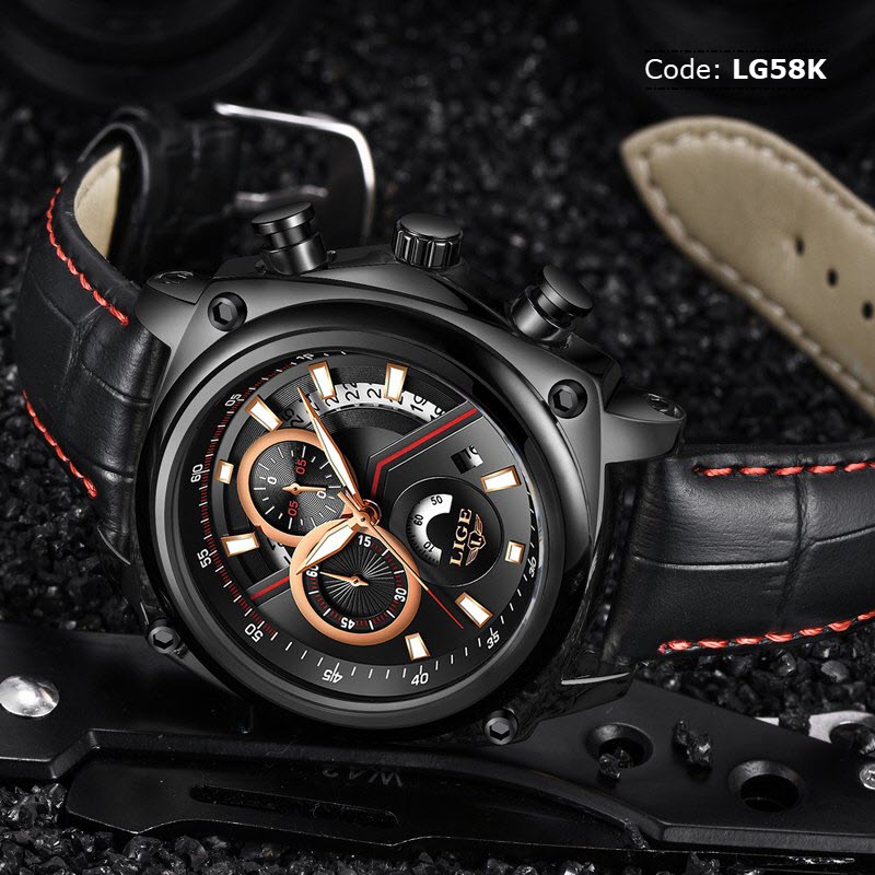 LG58K LIGE 9891 Military Chrono
