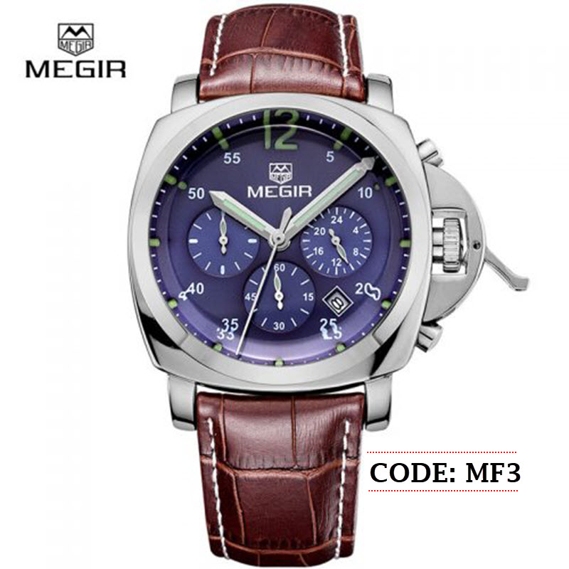 MF3 MEGIR Waterproof Chronograph Watch