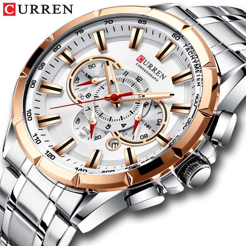 CR125 CURREN 8363 Sports Chronograph Watch