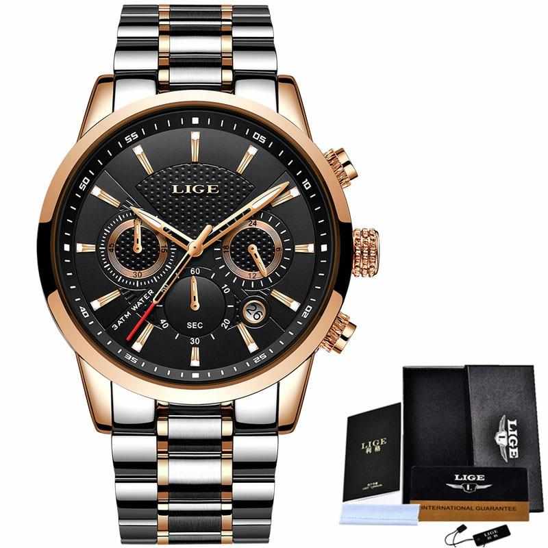 LG83 LIGE 9866 Chronograph Watch for Men