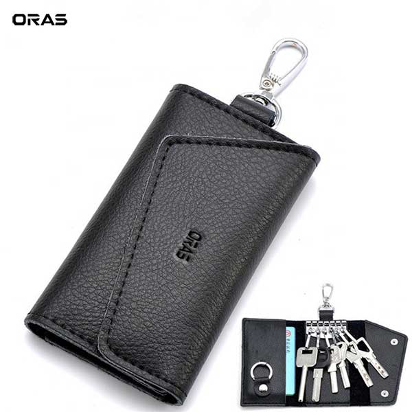 RA42K ORAS Genuine Leather Key Wallet