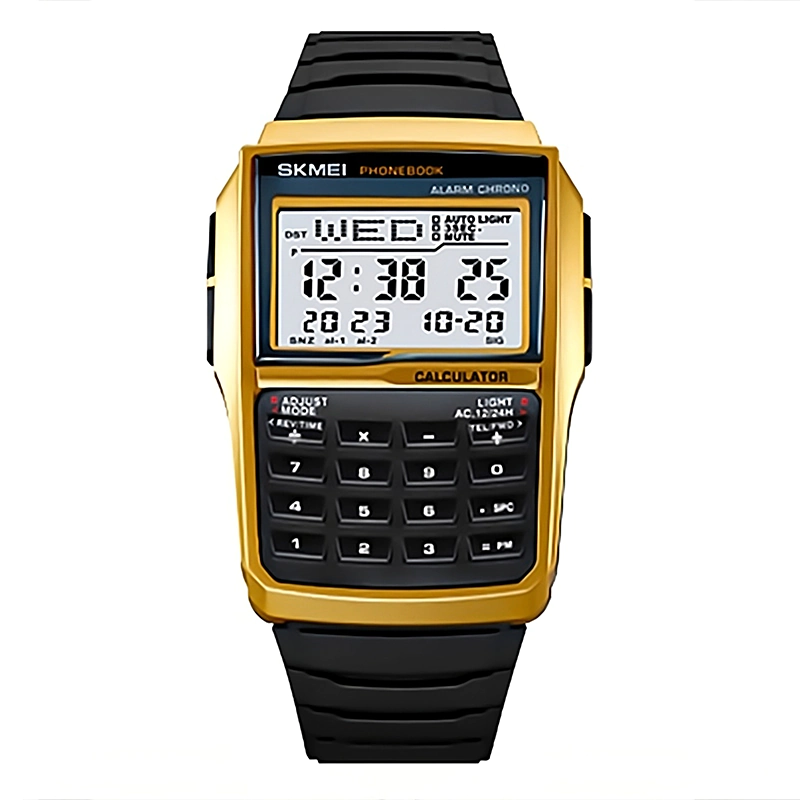 SK101G SKMEI Calculator Design Classic Fashion Watch