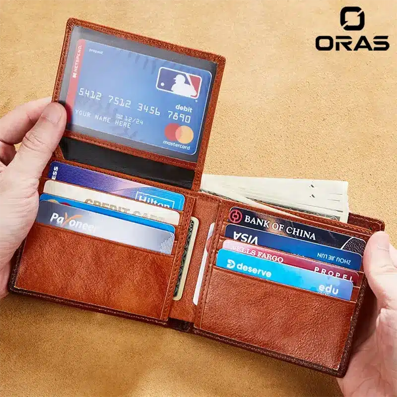 R1048 ORAS Genuine Leather Wallet for Men