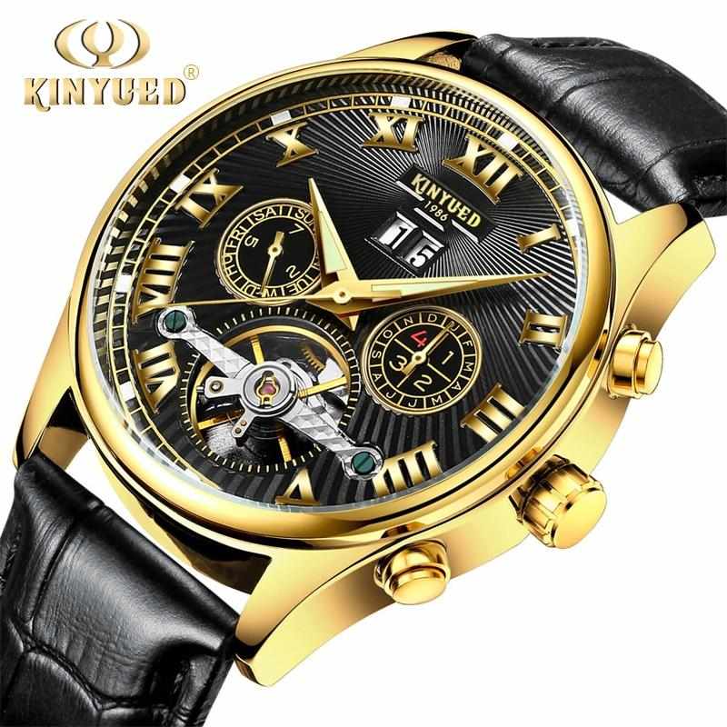 KY36K KINYUED Automatic Tourbillon Watch