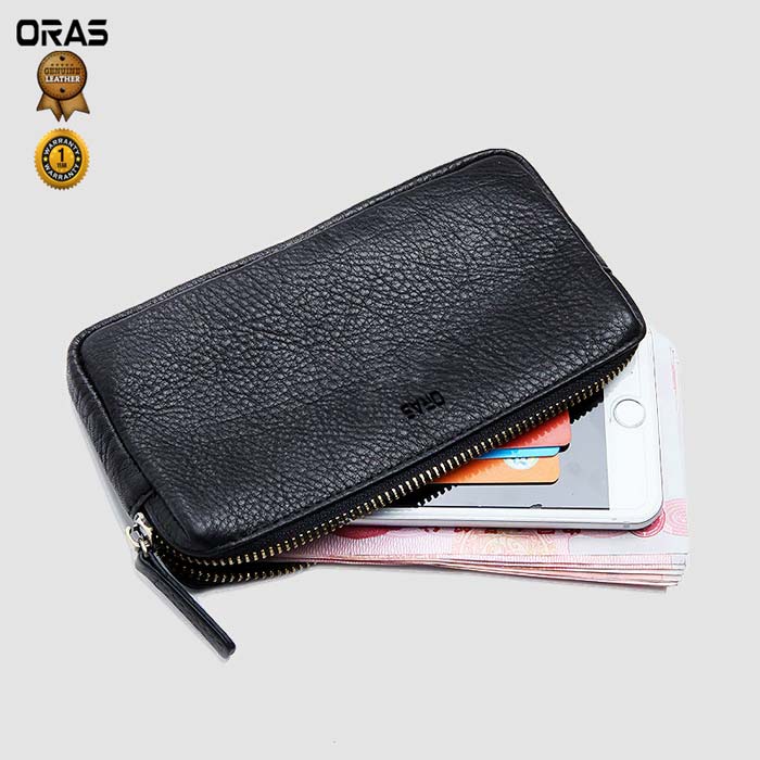 RA54K ORAS Genuine Leather Hand Wallet