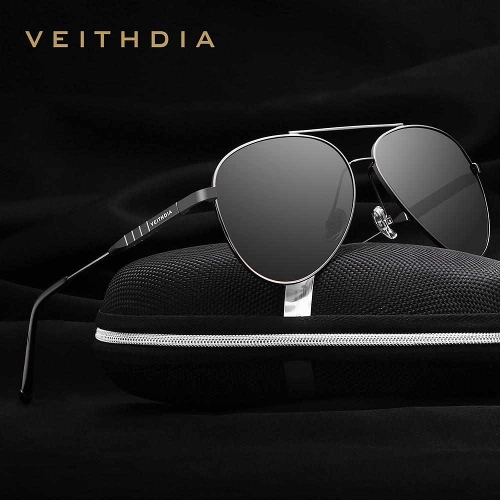 A131 Veithdia 6698 Polarized UV400 Anti-reflective Sunglass