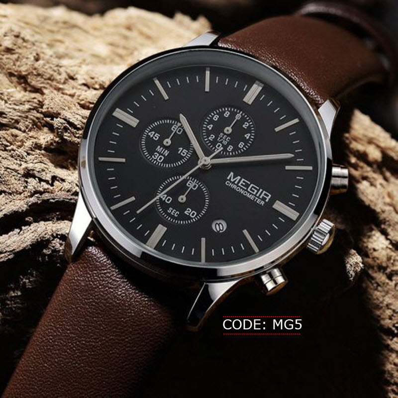 MG5 MEGIR Slim Chronograph Watch