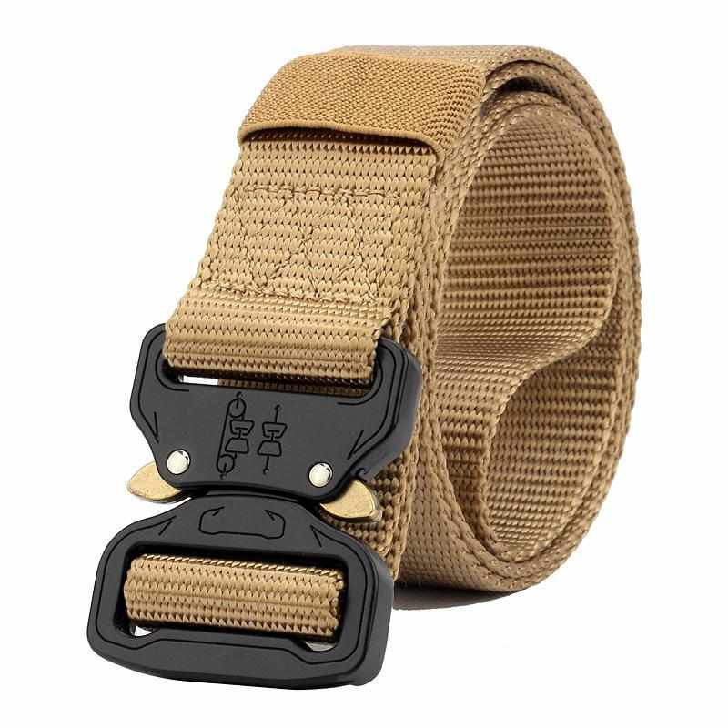 B145 OUTDOOR Multifunction Tactical Military Belt for Men