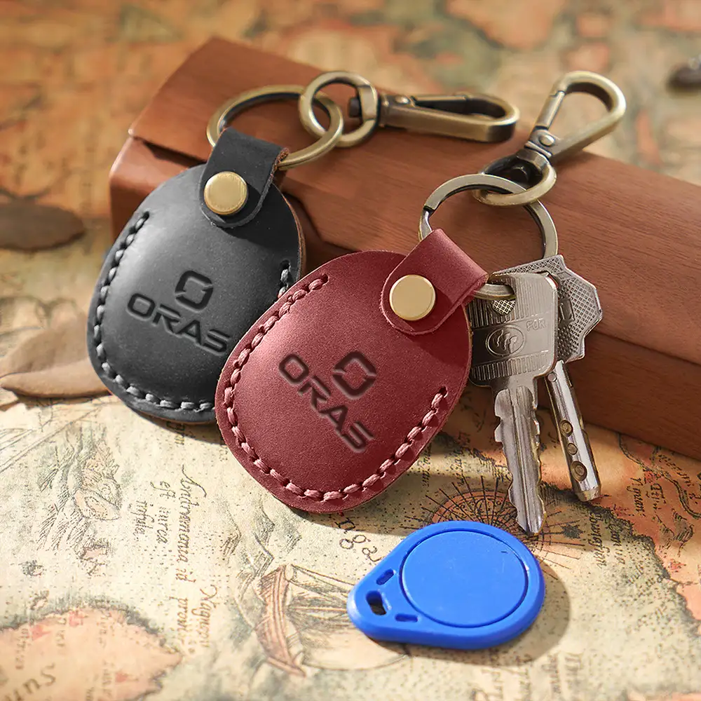 R1003 ORAS Genuine Leather Key Holder (2 Pcs)