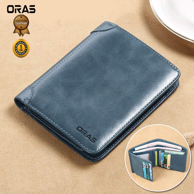RA17F ORAS Genuine Leather Wallet for Men