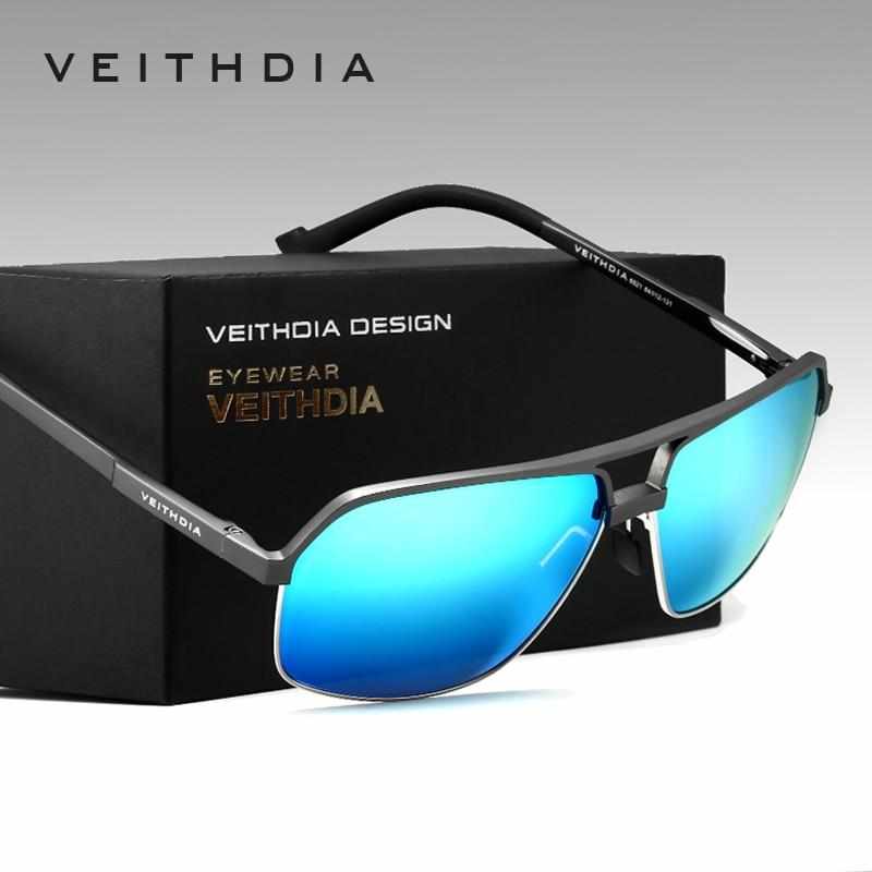 A132 Veithdia 6521 Polarized UV400 Anti-reflective Sunglass