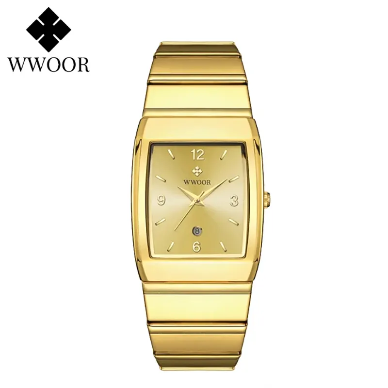 WR22G WWOOR 8888 Square Fashion Watch for Men