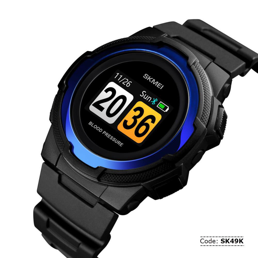 SK49K SKMEI 1438 Smart Watch with Heart Rate and Blood Pressure