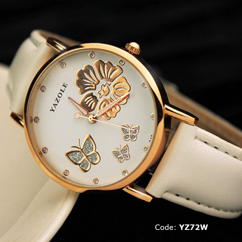 YZ72W Yazole Butterfly Fashion Women Watch