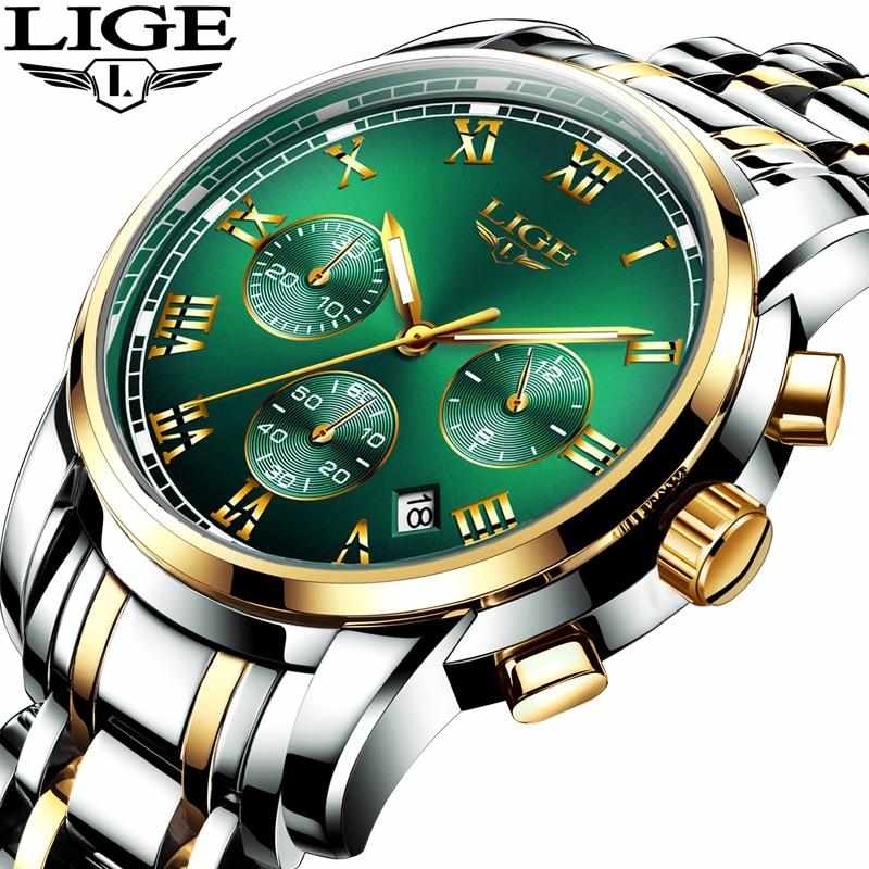 LG85 LIGE 9810 Chronograph Watch for Men