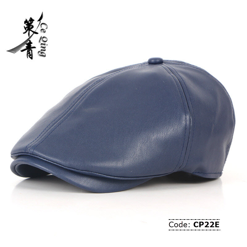 CP22E Adjustable Leather Cap for Men