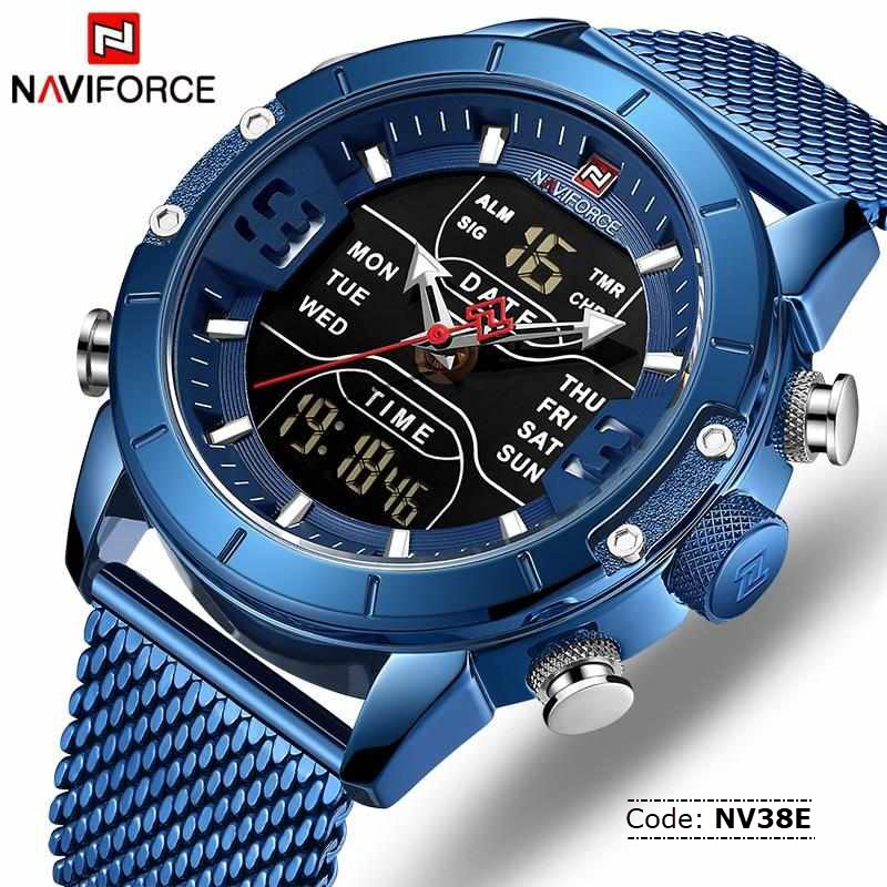 NV38E NAVIFORCE NF9153BE Sports Dual Display