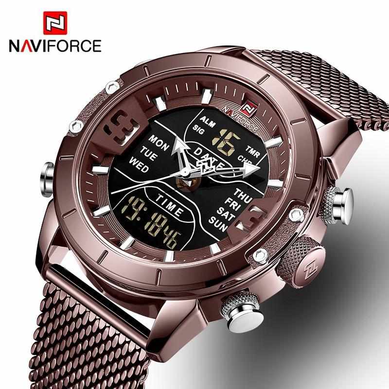 NV45C NAVIFORCE NF9153 Sports Dual Display Watch