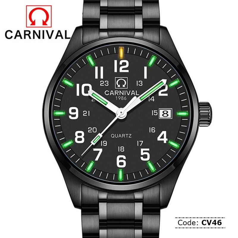 CV46 Carnival Tritium Light Waterproof Watch