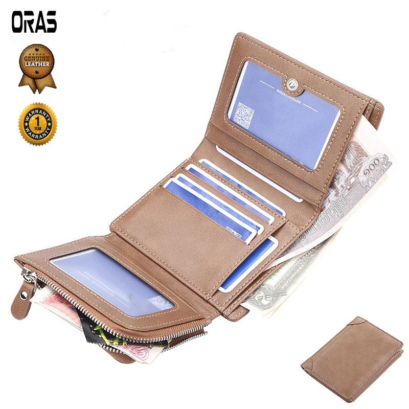 RA38N ORAS Genuine Leather Wallet for Men