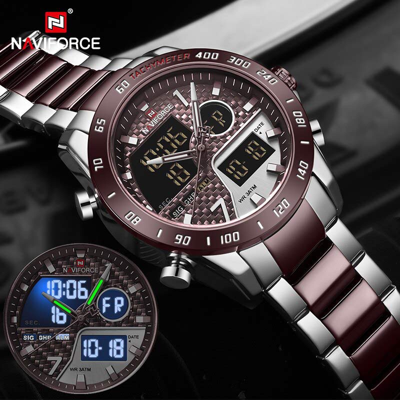 NV127 NAVIFORCE Sports Dual Display Watch