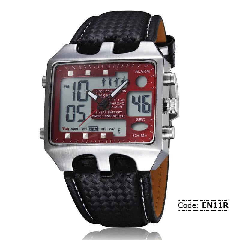 EN11R OHSEN Digital Dual Display Watch