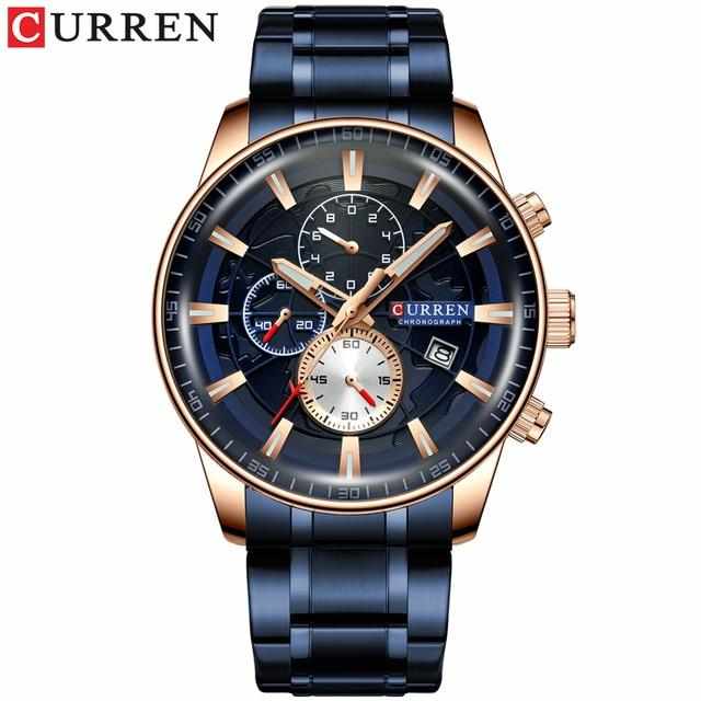 CR28E CURREN C-8362 Chronograph Sports Watch For Men