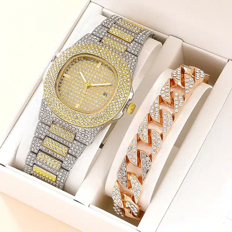 K1034 Luxury Elegant Watch With Bracelet For Women