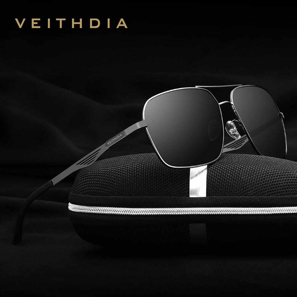 A130 Veithdia 2459 Polarized UV400 Anti-reflective Sunglass