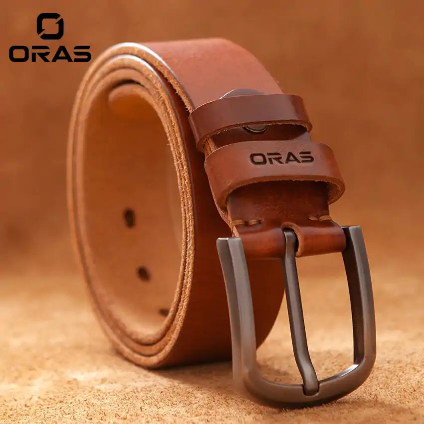 B616 ORAS Genuine Leather Belt for Men