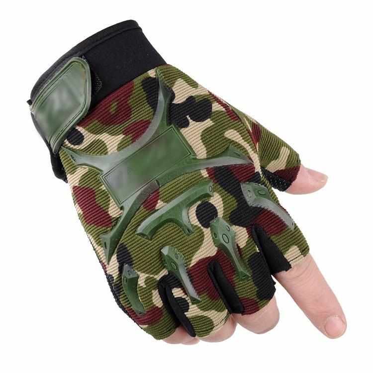 GL28A Tactical Adjustable Half Finger Driving Glove