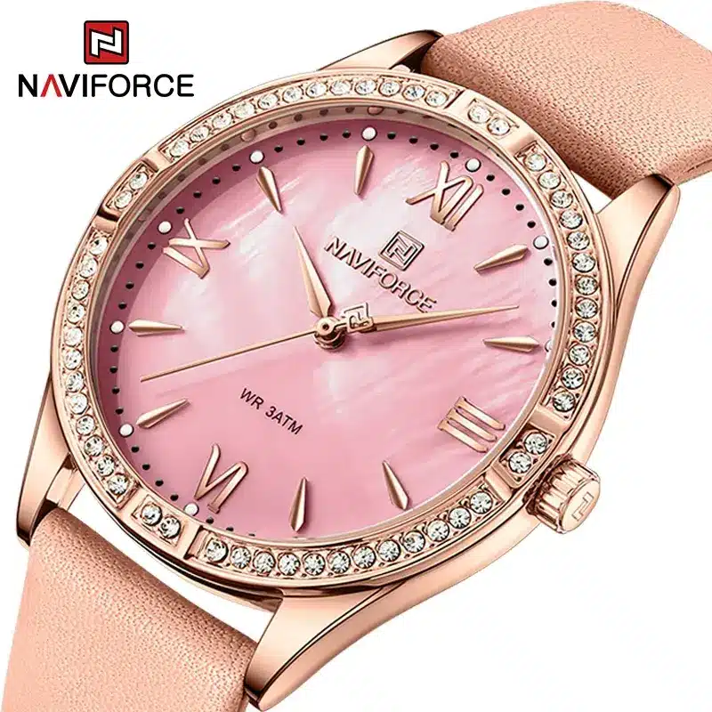 NV137 NAVIFORCE NF50385 Luxury Fashion Elegant Ladies Watch
