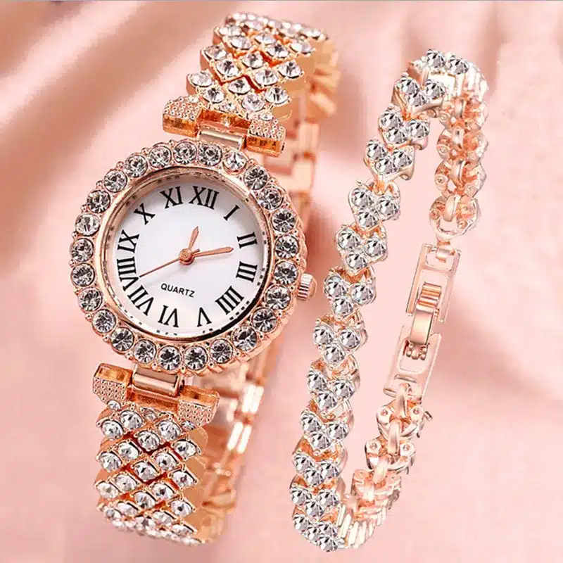 K1037 Luxury Elegant Watch With Bracelet For Women