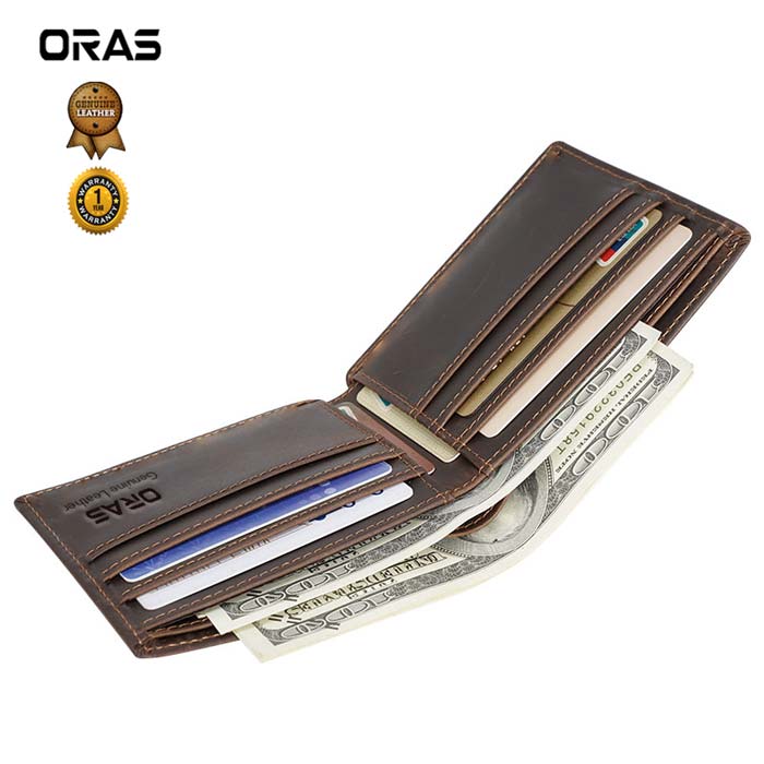RA62C ORAS Genuine Leather Wallet for Men
