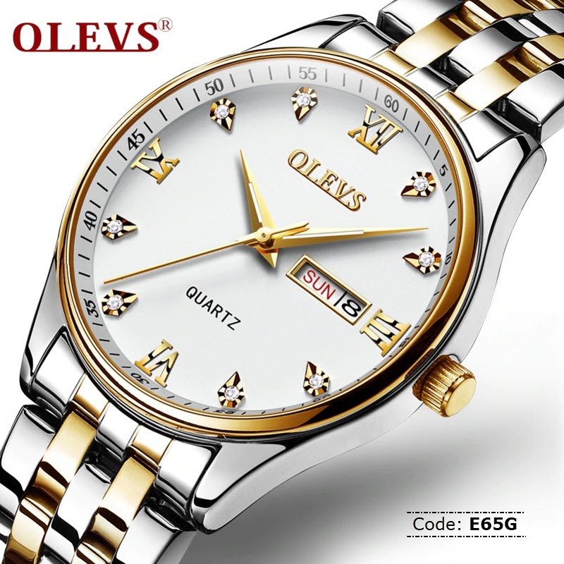 E65G OLEVS 5570 Day and Date Watch