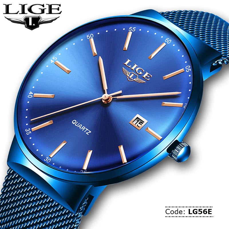 LG56E LIGE 9903 Fashion Blue Watch