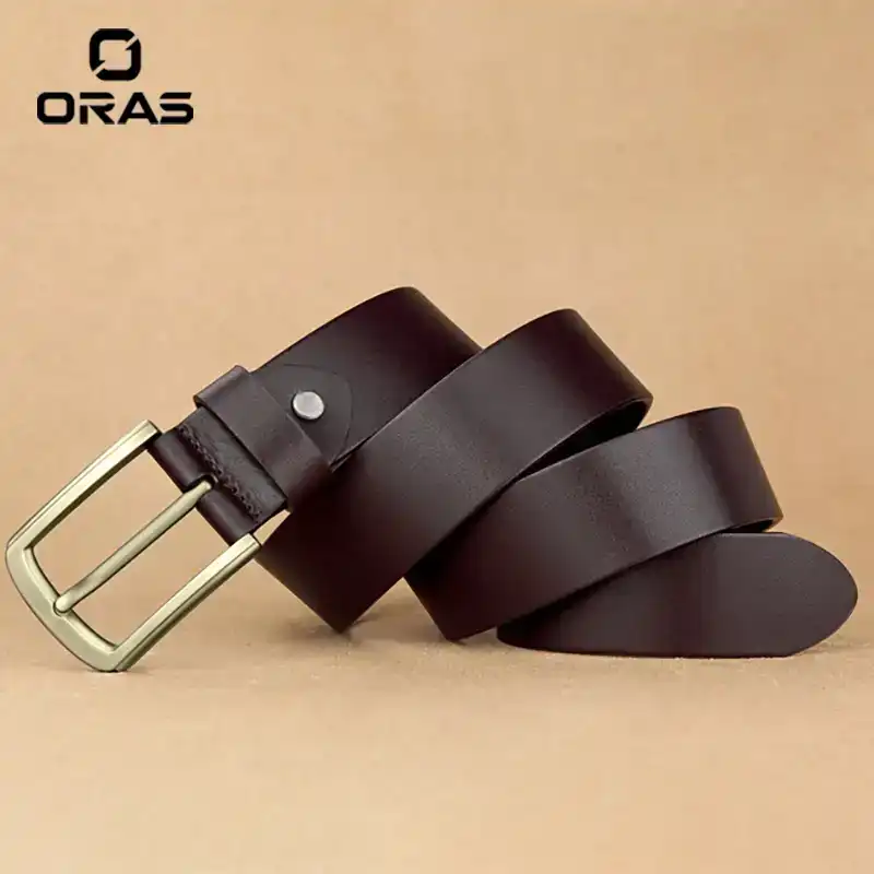 B611 ORAS Genuine Leather Belt for Men