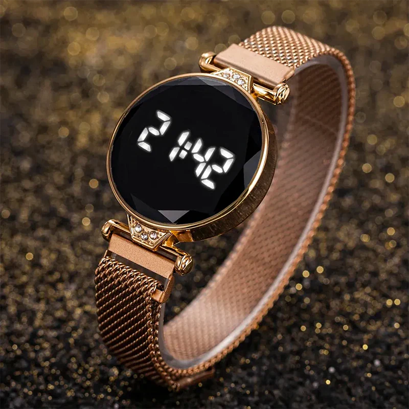 K1060 Luxury Digital Touch Watch for Women