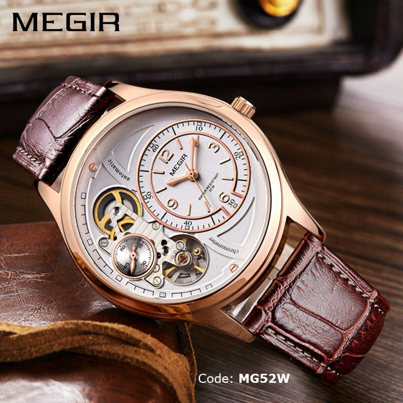 MG52W MEGIR Automatic + Quartz Watch