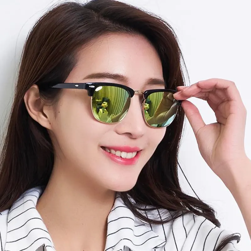 A710 STARL Pilot Mirror Sunglasses for Men and Women